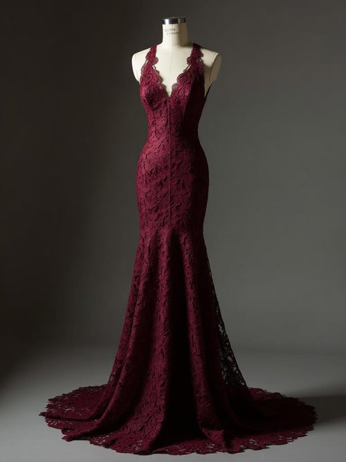 Lace Evening Gown
