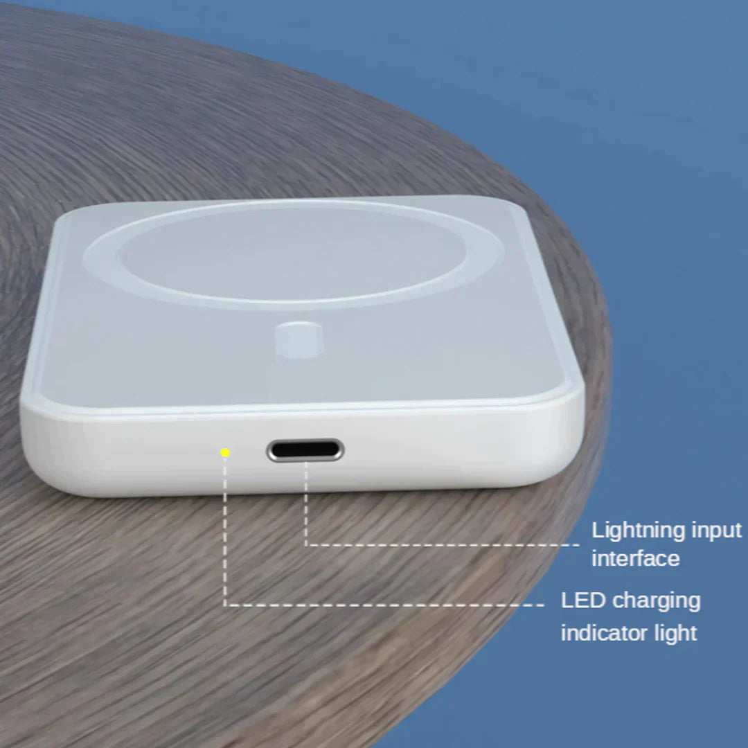 Uni•Magsafe - 10,000mAh Magnetic Wireless Battery Pack, Power Bank